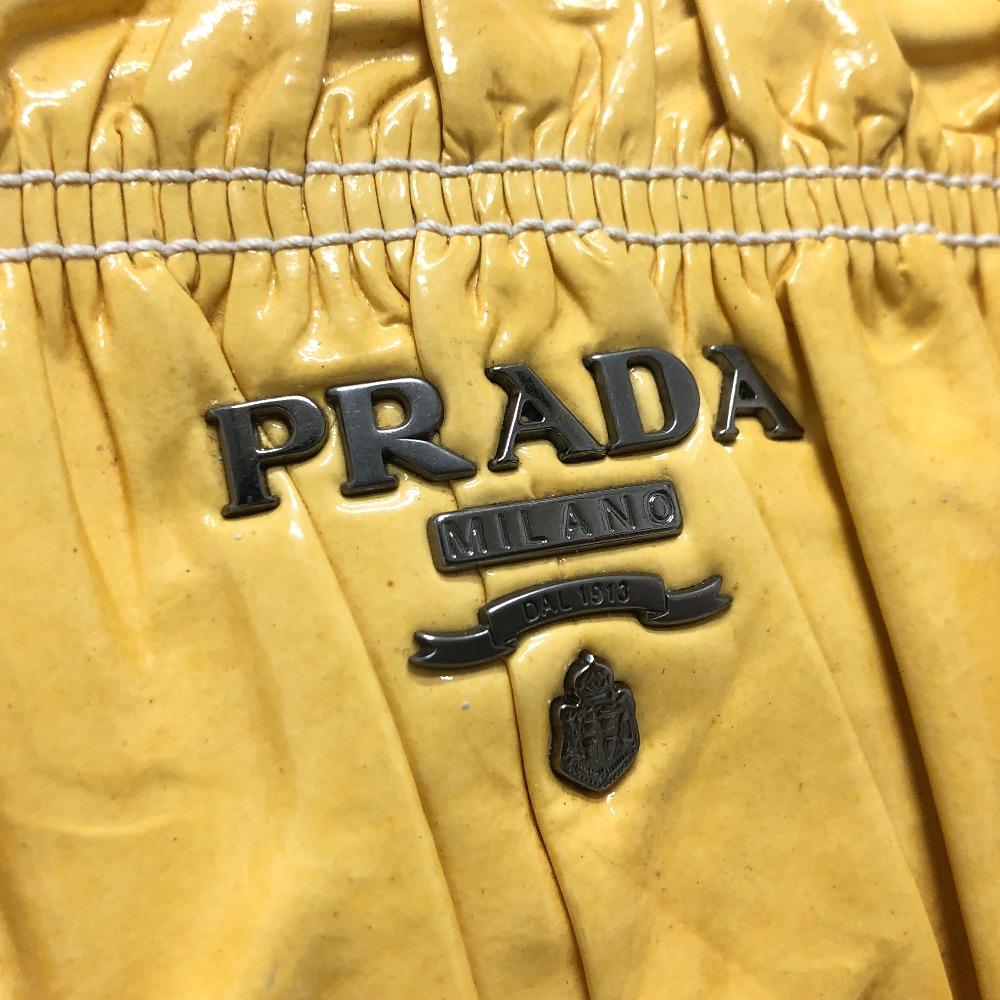 PRADA BN1338 Logo Gather 2-way bag, handbag, shoulder bag Hand Bag