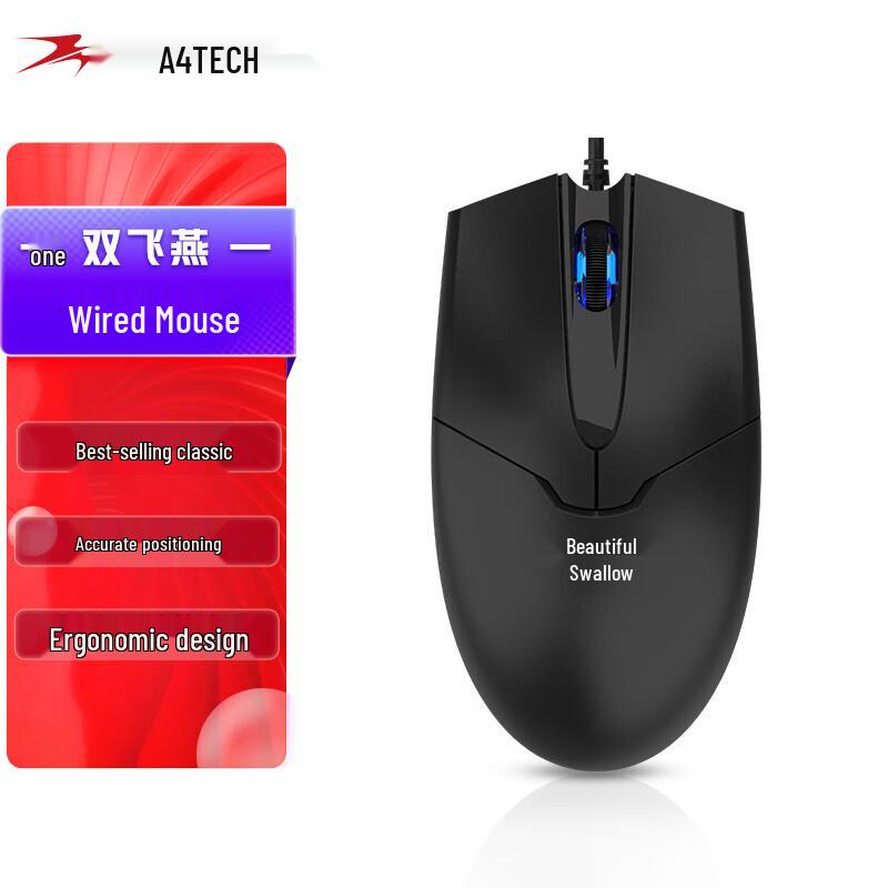 

A4TECH OP-550N Wired USB Office Mouse