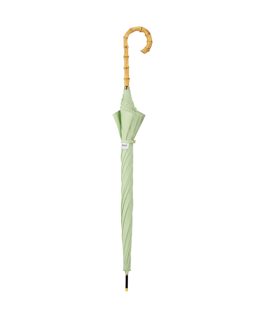 Basic Bamboo Rain or Bamboo Solid Perfect for or Adult Wpc. Umbrella, Mint, 58cm, Women's, Shine, Large, Handle, Simple, Color, Elegant, Stylish,