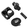 GoPro Max2 Silicone Case: Drop-Proof Protective Shell with Battery Side Cover & Lens Cap