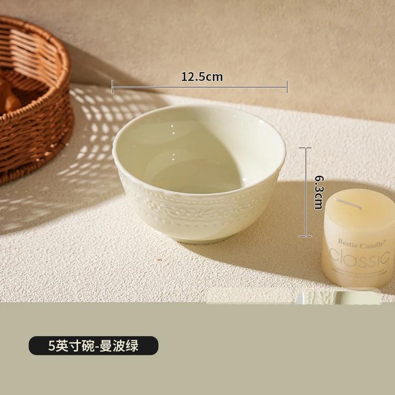 Vynikající romantický úlevový jídelní talíř Luxusní hotelová restaurace Talíře na špagety Lahodné pokrmy Rybí talíř Rýžové misky