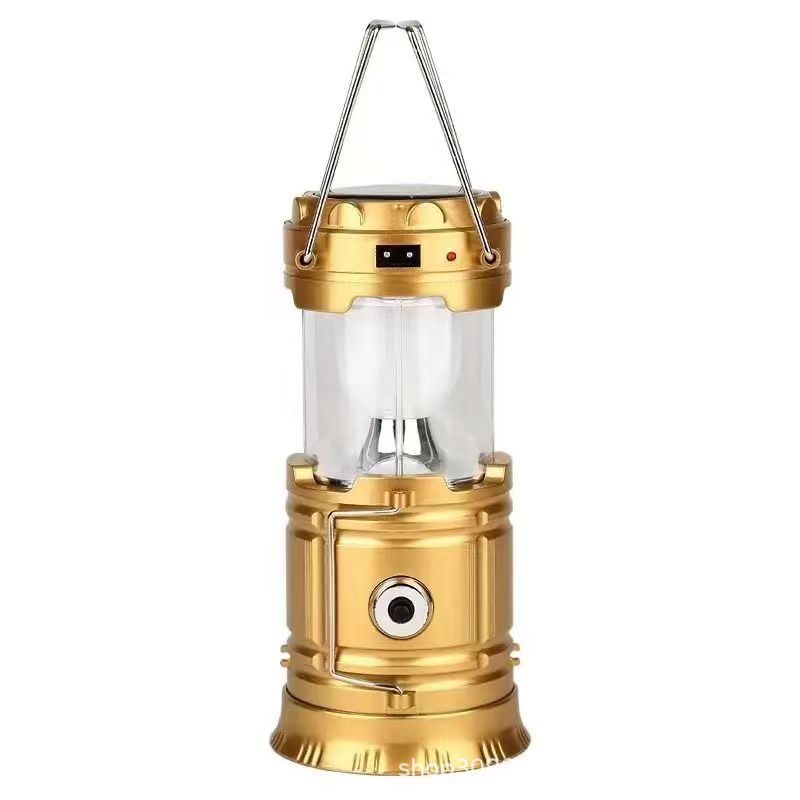 Solar Rechargeable Camping Emergency Lighting Super Bright Tent Horse Light
