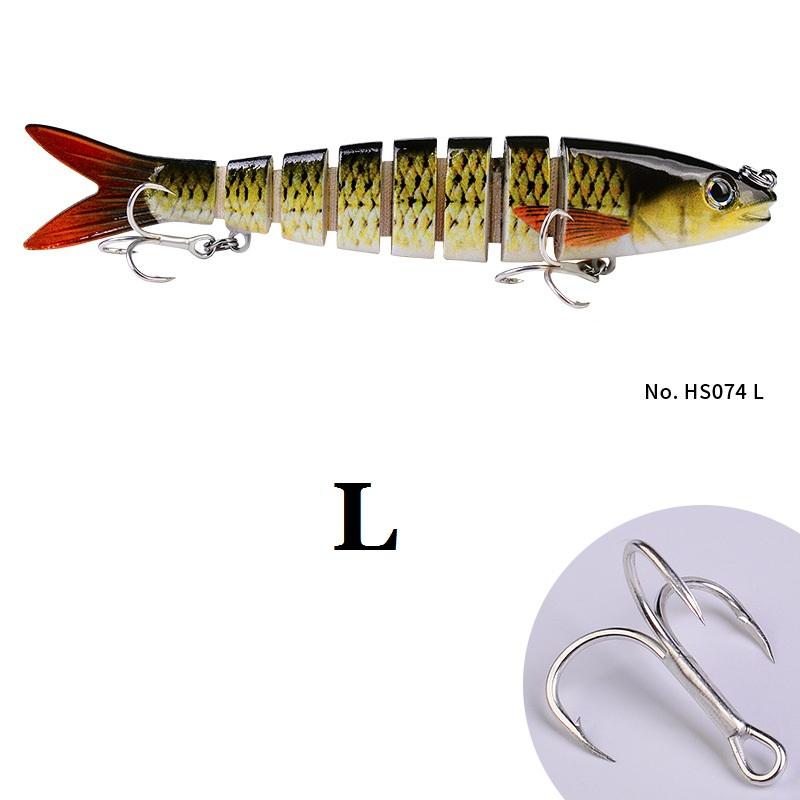 New Lure Multi Section Bait 19g Lure Plastic Bait Multi Section Fish Hard Bait