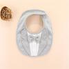 Baby Bibs For Girls Boys Cotton Gentleman Princess Style Fashion Newborn Burp Cloth Infant Saliva Towels One Size