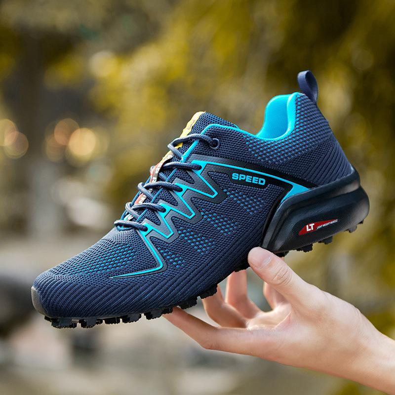 Men's Shoes Running Shoes Large Size Men's Mountain Outdoor Spring Climbing Shoes Hiking Casual Sports Shoes Men