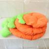 Cartoon Carrot Shaped Rabbit Mat Breathable Kitty Sofa Bed Hamster Cage Bed  for Hamster Kitty