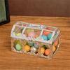 Silver/Golden Candy Boxes Clear Jar Gift Storage Jars Containers Perfect for Party Birthday Weddings Gift Treasure Box
