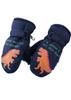 Ski Winter Cute Dinosaur Snow Thick Warm and for Girls and Ages Perfect for Snow and Outdoor A Great Kids' Gloves, Gloves, Gloves, Fleece-Lined,