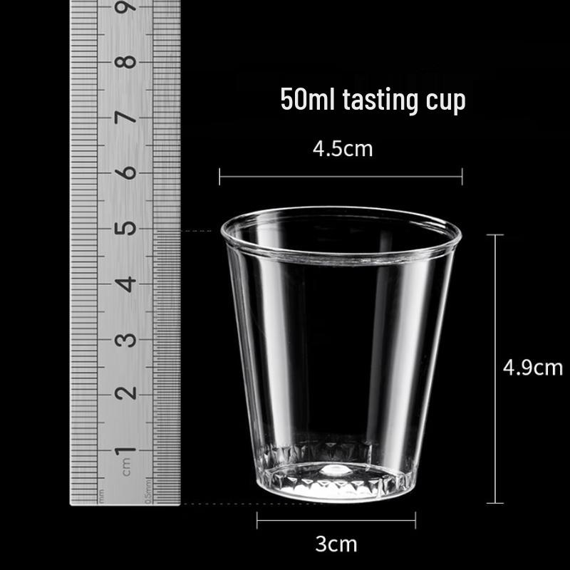 ShijiXi Disposable Hard Plastic Cups