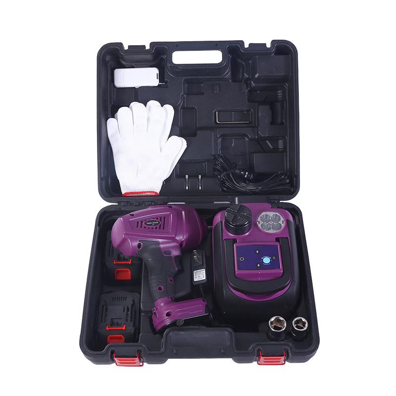 

Electric Hydraulic Car Jack & Wireless Wrench Set with Lithium Battery for Emergencies