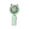 Portable Hand Held Fan with Cat Ears - Mini Fan(Green)