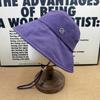 New Quick-drying Big Eaves Sunscreen Bucket Hat Women's Windproof Rope Breathable Sunshade Small Face Travel Sun Hat