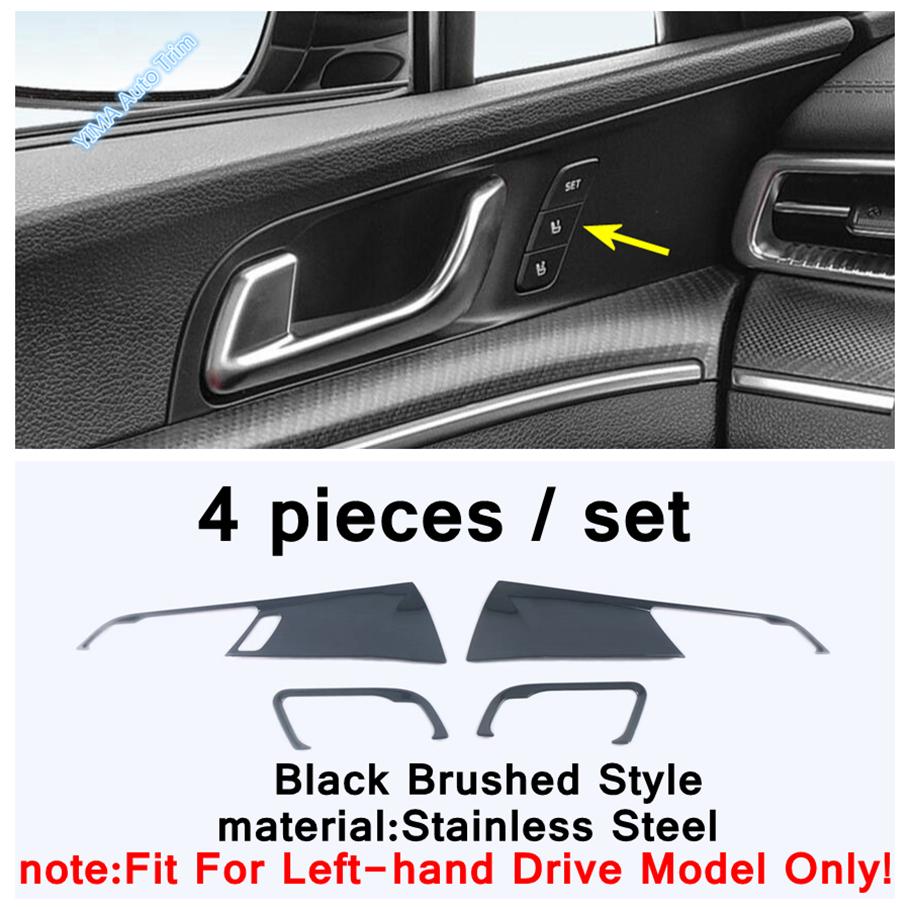 Inner Door Handle Catch Cover Trim erting Decal Panel Car Accessories Stainless Steel Fit For KIA Optima / K5 GT -
