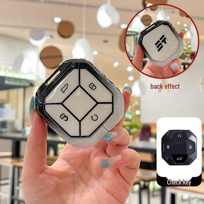 Jetour Traveler Metal Key Case for 24 Chery Jetour Shanhai and Traveler PRO Models