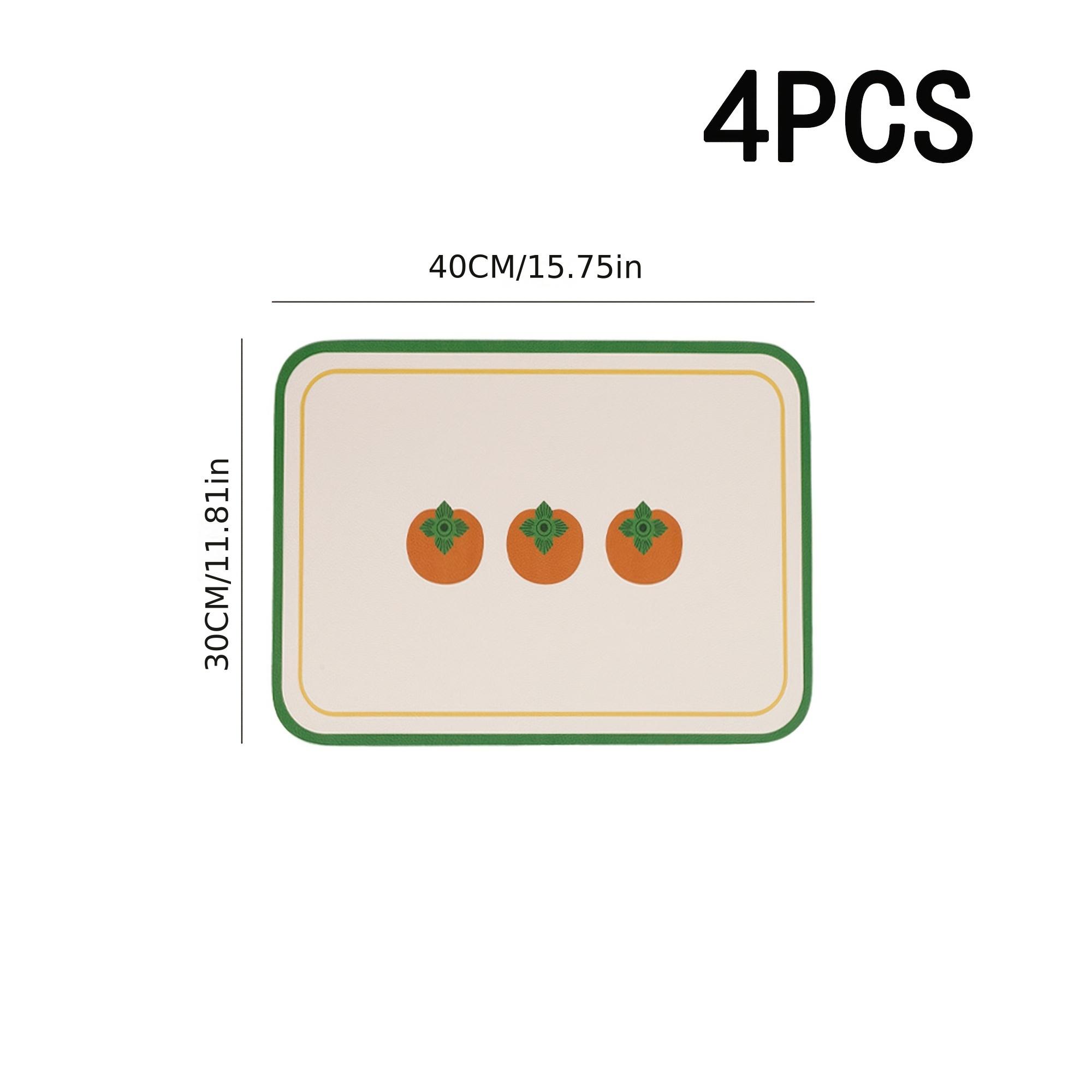 

Placemat Heat Insulation Pad Creative Office Desk Decorative Coaster Washable Kitchen Table Mat Suitable for Dining Room Hotel 20x30cm