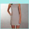 New Women Summer Sexy Party Dress Elegant Sleeveless Turtleneck Mini Dress For Casual Events