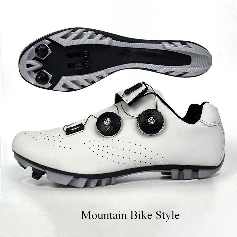 New Lock Riding Shoes Lock Shoes Men's And Women's Road Bike Booster Shoes Mountain Bike Dazzling
