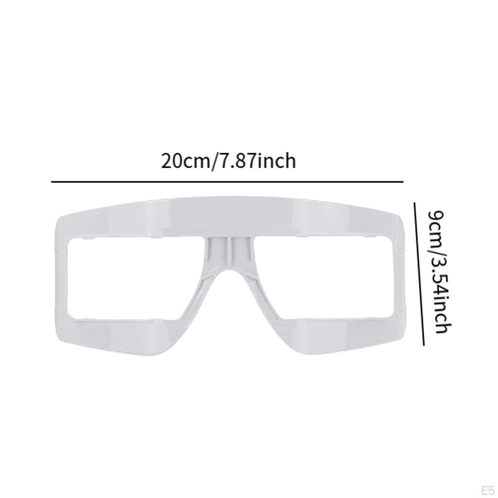 3D Glasses Mask Accessories Kit, Professional Cushion Pad Protector wear