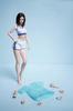 OBEST TBLeague 1/6 Scale Figure Girl Body with Head and Outfit, Ultra-Flexible Seamless Action Figure (PLSB2021-S44 White Skin) 6+