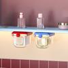 Transparent Bathroom Cotton Stick Makeup Cotton Bedroom Pull-Out Storage Drawer Style Storage Box Under The Mirror Cabinet