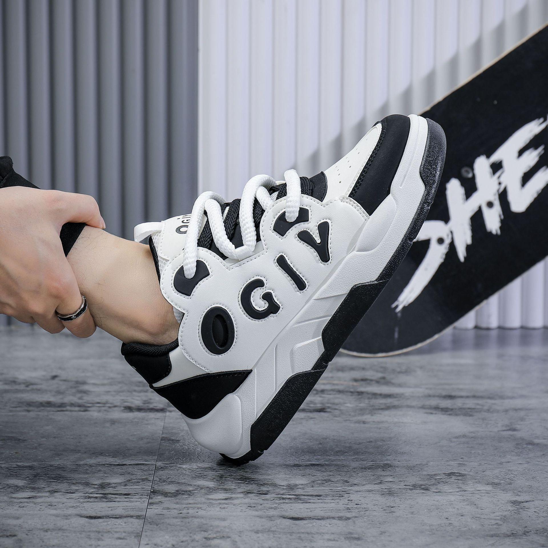 

New men s shoes new casual versatile sports casual board shoes trendy shoes C355 39