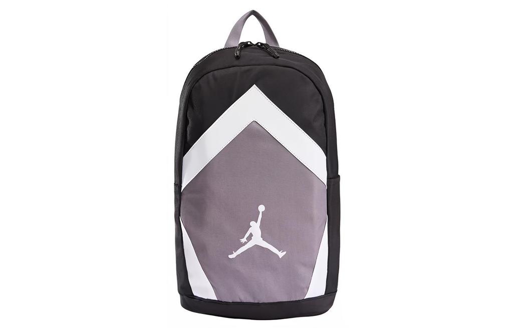 Jordan Polyester Backpack Unisex Black/Gray/White 9A0262-023