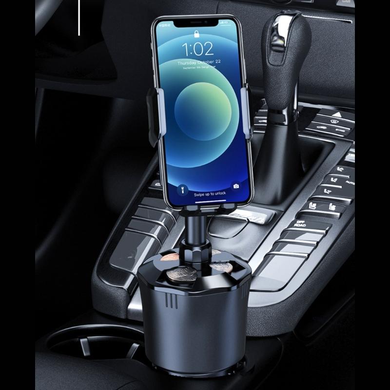 Water Cup Holder Container Phone OrganizersCar Interior Accessories Mobile Phone Bracket Stand Rack Cellphone Organizers