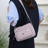Nylon Small Square Bag Women's Shoulder Crossbody Bag Multi-Layer Mother Bag