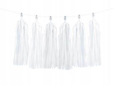 Garland Fringe, White. 1 Pack
