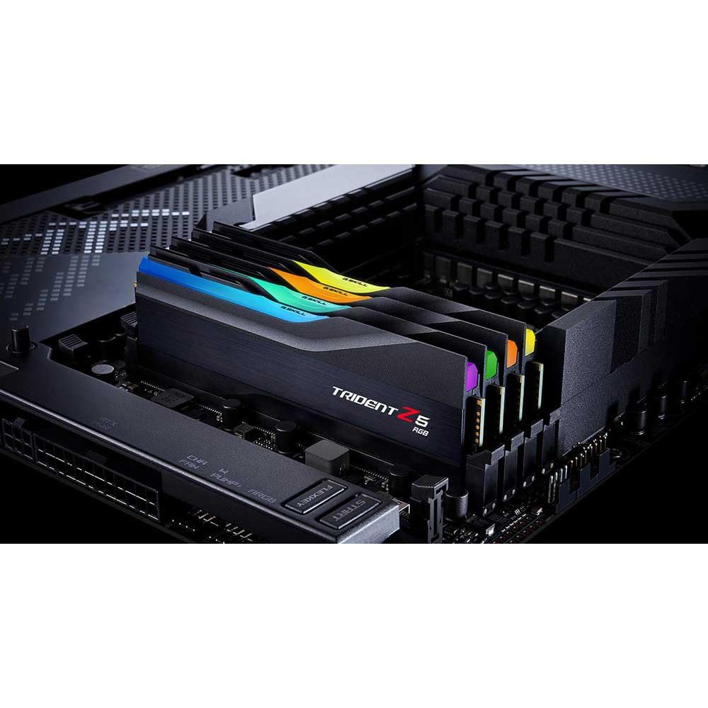 Trident Z5 RGB Minne x 16GB 6000MHz CL40 G.SKILL F5-6000J4040F16GX2-TZ5RK - - DDR5-32GB2 - 288-PIN - - (F5-6000J4040F16GX2-TZ5RK)