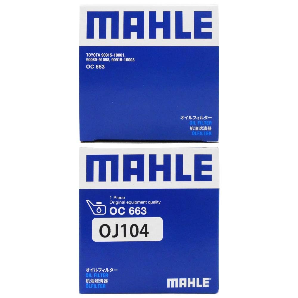 [Set of 3] MAHLE Mare Filter, Toyota, Lexus, Daihatsu Mazda, Suzuki, Subaru, bB,