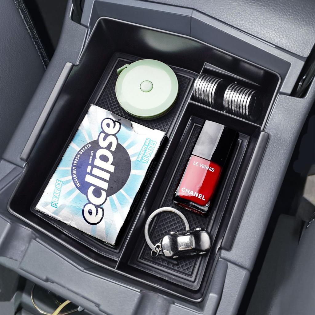 Center Console Organizer Tray Compatible with 2025 Subaru Forester Armrest Storage Box Accessories Secondary Interior Car Box