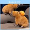 Entzückendes orangefarbenes Capybara Plüschtier Weiches Kuscheltier Stofftier Puppe Für Kinder