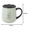 maebata Winnie the Pooh Mug with Lid 300ml Stainless Steel Double Walled Vacuum Heat Retention Cold Retention Boxed Present Disney 52944