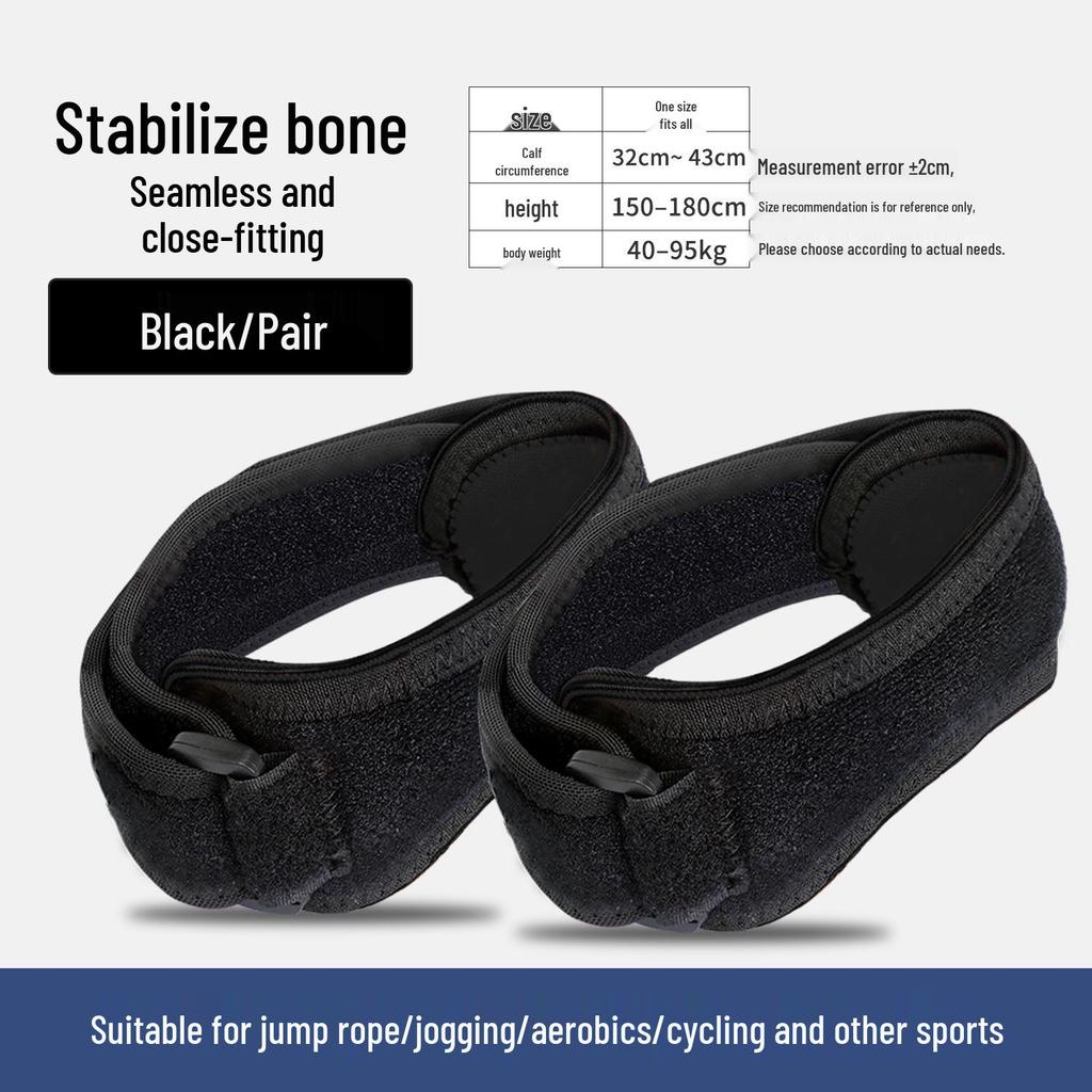 Men's & Women's Patella Strap Knee Brace for Basketball, Running, and Fitness - Compression Support for Injury and Meniscus Protection.