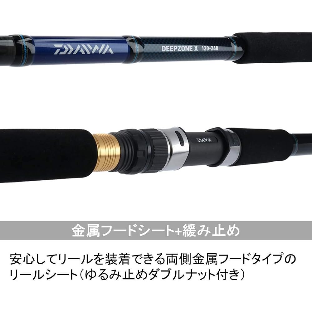 Daiwa Deep Zone X Fishing Rod 200-240 cm Lightweight Durable Design