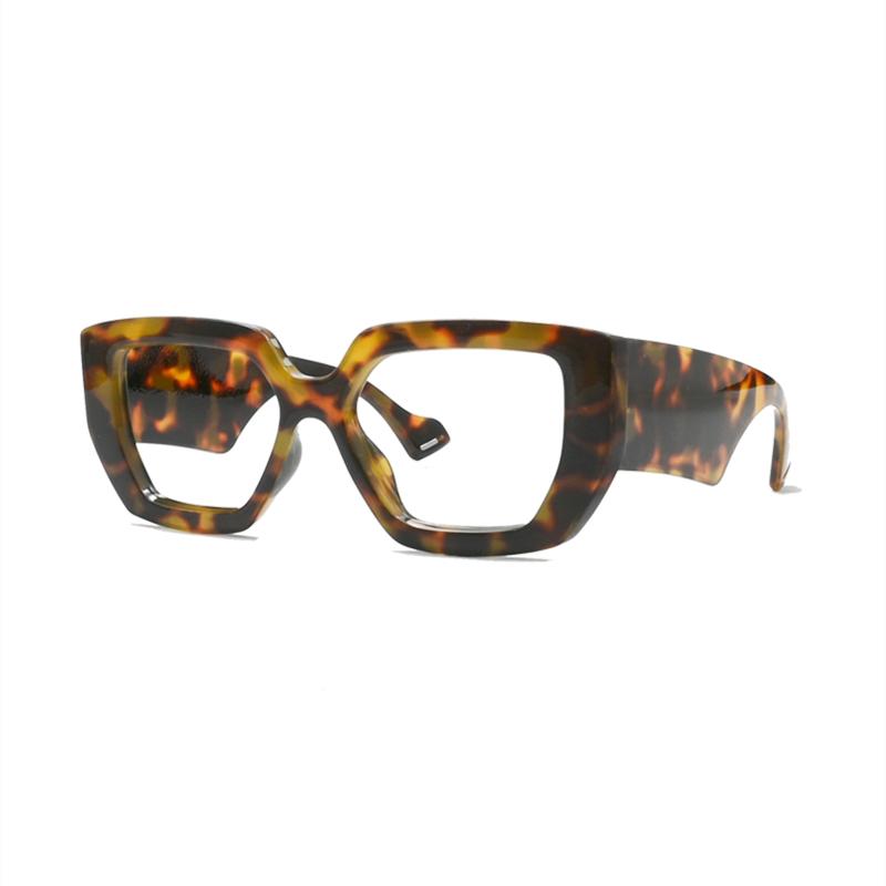 New Clear Thick Frame Eyewear Anti Blue Light Blocking Glasses Square Optical Eyeglasses Unisex  Lectura