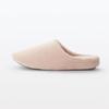 MUJI Warm Fiber Insole Size L Feet 83452780 Slippers, Pink, (for 25-26.5cm), (Room Shoes)