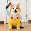 Funny Transforming Dagger Dog Costume for Birthday Halloween Christmas-Polyester Pet Clothing Europe America Style Small Dogs