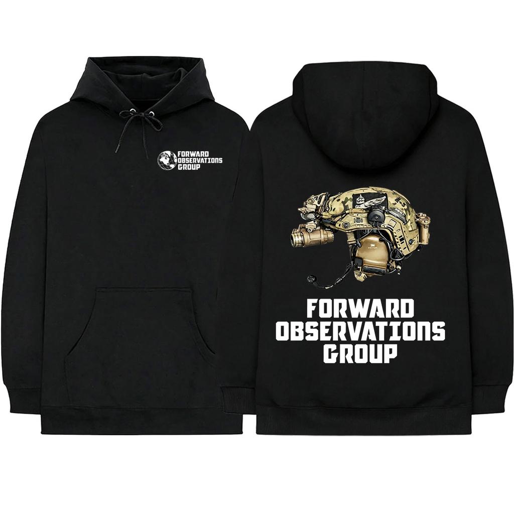 Forward Observations Group Mikiny s kapucí Skeleton Pánské Dámské Oblečení Móda Ležérní Dlouhý rukáv Pulovr Mikina s kapucí Streetwear