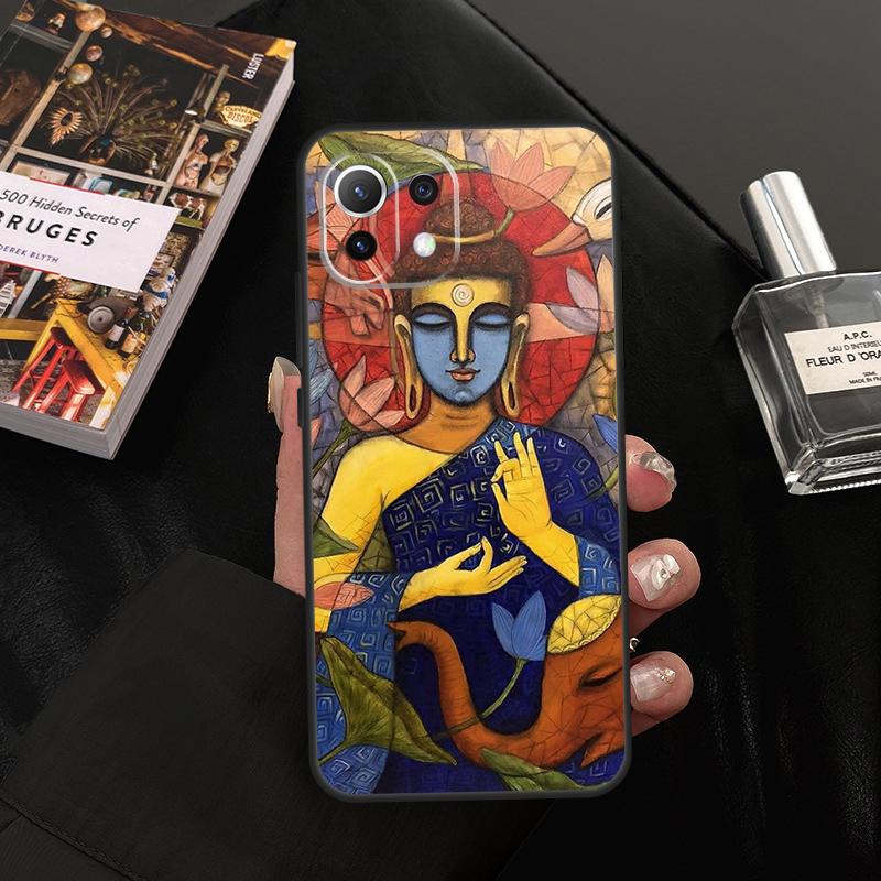Buddha Case For Xiaomi 14T Pro 11T 12T 13T 13 14 15 Ultra POCO X7 Pro X3 X5 X6 M6 F5 F6 Pro Cover