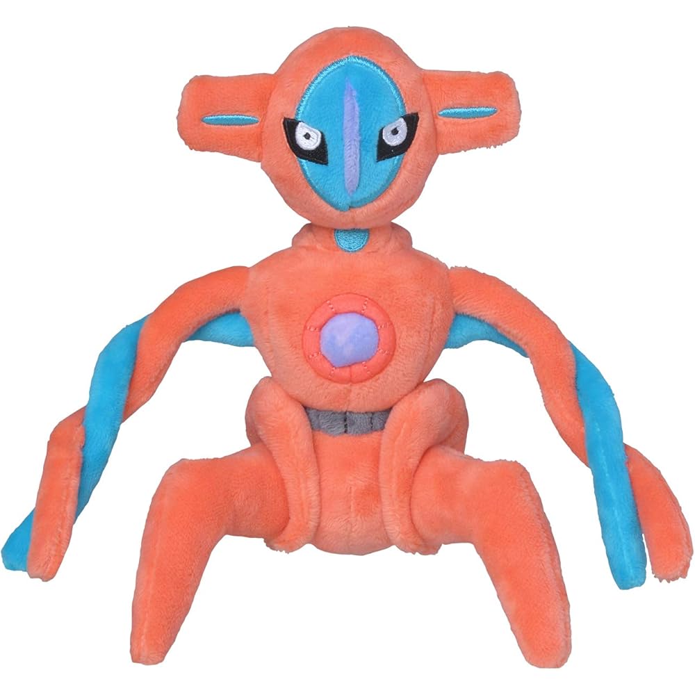 Pokmon Center Original Pokmon Fit Deoxys Plush Toy 14.5x14x13 cm