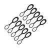 10 Pieces/Set Zips Pull Strap Zippers Pullers Replacement Cord Extension Zippers Tabs for Bag Purse Handbag Replacement