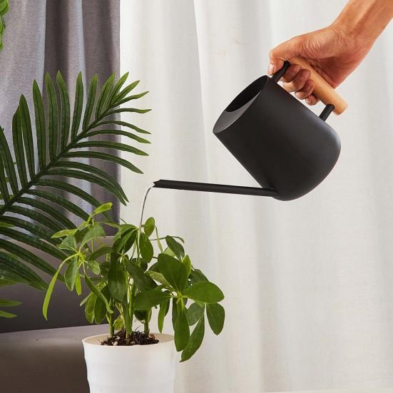 

Yousheng 1л лейка из нержавеющей стали лейка герметичная цветочная поливочная банка с длинным носиком для внутреннего и открытого сада