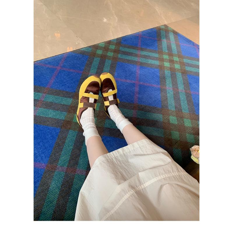 ~ Double Velcro soft-soled ballet single shoes Mary Jane sports casual shoes women