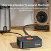 Bluetooth 6.0 Audio Receiver 3.5mm AUX RCA USB Stereo Music Wireless Adapter With Mic Support 2 phones For Car Kit Speaker Amp