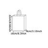 WTEMPO 12PCS 8*16*22CM Merry Christmas Printed Christmas Gift Bags Creative Festivals Party Candy Packaging Bags Hand-held Kraft Paper Bags