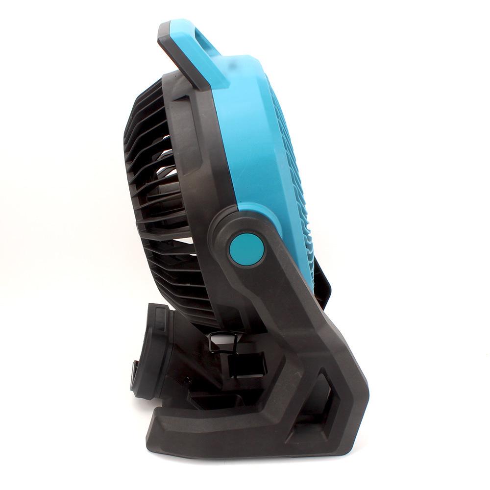 10-inch DC/AC Lithium Battery Fan for Outdoor Use: Camping, Fishing, Construction
