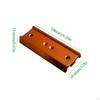 Dovetail Mounting Plate Accessory Professional for Astronomical Telescope 1/4 Screw Thread Good