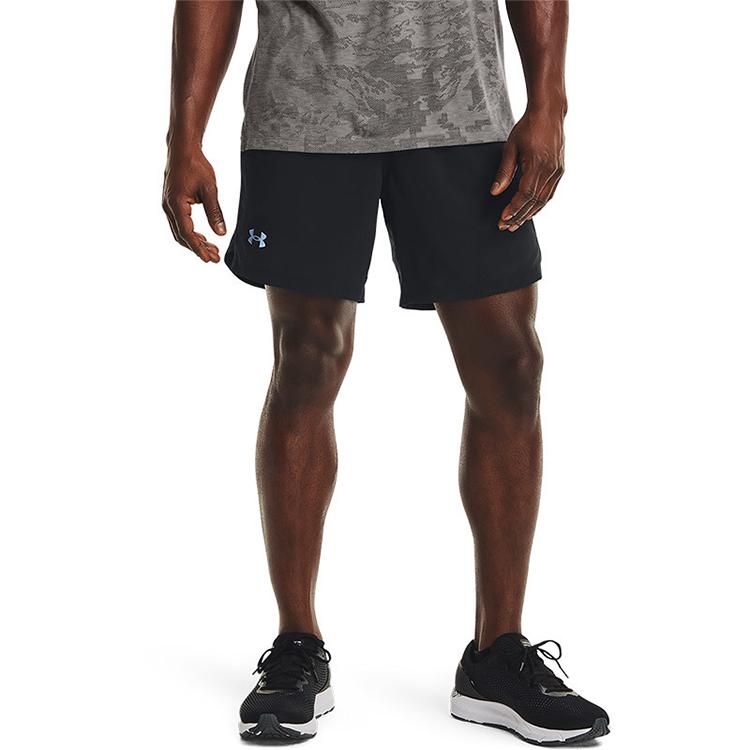 Under Armour Solid Color Breathable Casual Sports Shorts Men shorts Black 1365701-001